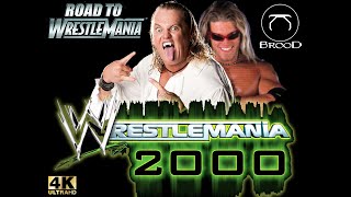 WWF Wrestlemania 2000  Road to Wrestlemania Playthrough wThe Brood 4K60fps HARD [upl. by Laufer]