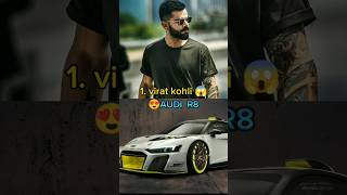 Top 10 Favourite Car 🚗 of Indian cricketers cricket viratkohli shortsfeed [upl. by Elliven]