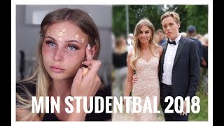 Bal 2018  Fixar hår smink och outfit [upl. by Llennor]