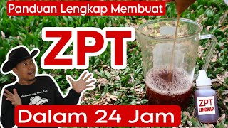 Membuat Hormon ZPT dalam 24 Jam Setara buatan pabrik [upl. by Josey]