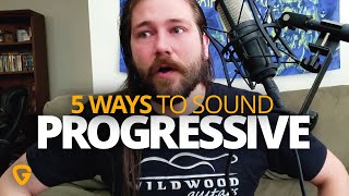 Make Your Boring Power Chords Sound “Progressive”  Prog Rock Guitar Lesson [upl. by Ydde]