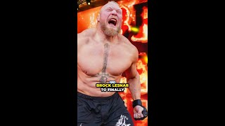 Brock Lesnars Epic Return to Avenge Paul Heyman Lesnar amp Reigns vs New Bloodline shorts [upl. by Nerac]