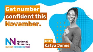 Get number confident this November with Katya Jones  Number Confidence Week 2023 [upl. by Karmen875]