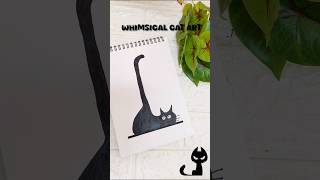 Whimsical Cat Art easydrawing easyart catdrawing artandcraft cartoondrawing youtubeshorts [upl. by Ikcin43]