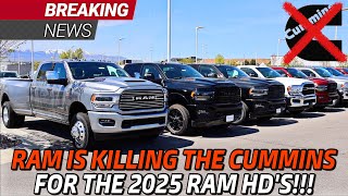 Breaking News RAM IS KILLING OFF THE CUMMINS For 2025 [upl. by Moselle532]