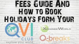 Fees Guide And How to Book Holiday By QVI Club [upl. by Kumagai]