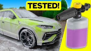 CHEAP karcher snow foam Lance tested with shocking results [upl. by Olivia]