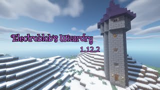 【Minecraft MOD】Electroblobs Wizardryについて 簡単に魔法使いになれるMOD 【ゆっくり実況】 [upl. by Hattie]