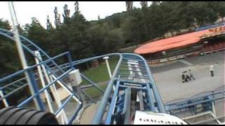 Formule 1 Bizarre Roller Coaster Front Seat POV Parc St Paul France [upl. by Ardnauq]