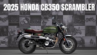 NEW VERSION  2025 HONDA CB50 SCRAMBLER OFFICIALLY UNVEILED [upl. by Anirak]