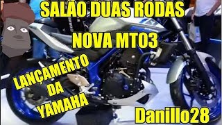 NOVA MT03  SALAO DUAS RODAS 2015  Danillo28 [upl. by Cressida]