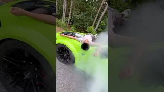 HE GOT COOKED BY MY HELLCAT ENGINE😂🔥 shorts mustwatch [upl. by Suckram]