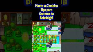 Pro Tip para Carreras de Bobsleigh  Plants vs Zombies shorts gameplay pvsz plantsvszombies [upl. by Tyre]