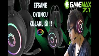 EFSANE OYUNCU KULAKLIĞI  GAMEMAX HG3500 [upl. by Ainevuol]