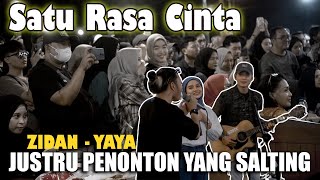 Penonton Yang Salting  Satu Rasa Cinta  Arief Live Ngamen Zidan Yaya [upl. by Asirret]