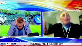 Atalanta Napoli 12 telecronaca Gianluca Vigliotti [upl. by Nahttam661]