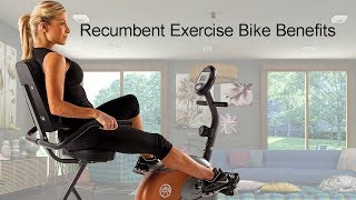 Recumbent Exercise Bike Benefits [upl. by Ayerhs699]