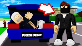 The PRESIDENT Was KIDNAPPED in Brookhaven RP [upl. by Richmound424]