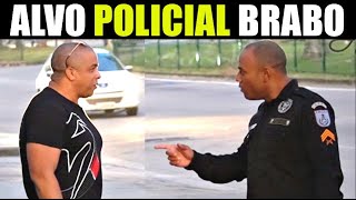 PEGADINHA ENCONTREI O ALV0 NAS LOJAS E DEU POLICIA Police Prank [upl. by Duke]