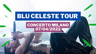 CONCERTO DI BLANCO  BLU CELESTE TOUR I VIDEO DELLA SERATA Milano 070422 [upl. by Nayhr]