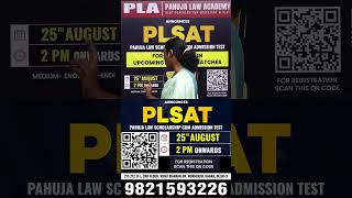 PLA  PLSAT for Up to 50 Discount on Judiciary Batch Admission  Best Judiciary Coaching in Delhi [upl. by Jeavons459]