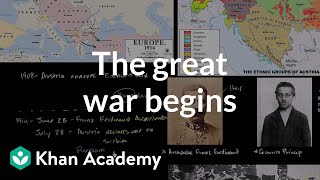 The Great War begins  The 20th century  World history  Khan Academy [upl. by Anahoj]