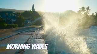 Tour of Best Places to Watch High Surf in Kailua Kona [upl. by Irret910]