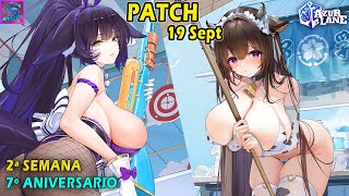 Musashi L2D  5 Sorteos Patch Notes  Azur Lane Español [upl. by Evatsug]