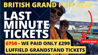 We secured CHEAP Luffield Grandstand Tickets to the British Grand Prix 2023  Silverstone Circuit [upl. by Ycniuqal]