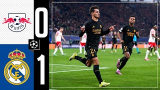 RB Leipzig 01 Real Madrid  HIGHLIGHTS  Champions League [upl. by Thea]