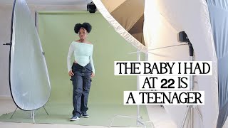 The Baby I Had At 22 Is Now A Teenager  Her Photoshoot Birthday  What She Got [upl. by Ahsataj]