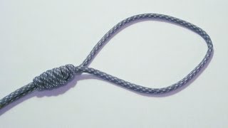 How To Tie A Surgeons Loop Triple Overhand Loop  Knot [upl. by Kulda55]