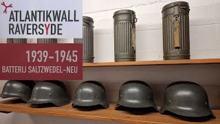 Museum Atlantikwall Raversyde Ostend Teil 2  Part 2  19391945 WW2  Oostende Batterie Salzwedel [upl. by Ddet539]