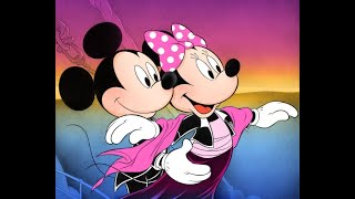 Mickey and Minnie Mouse doing the Titanic pose HD [upl. by Lusa541]