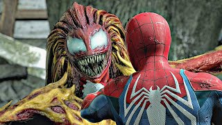 SpiderMan 2 Venom MJ Scream Boss Fight Vs SpiderMan Scene 2023 PS5 4K 60FPS [upl. by Juli]