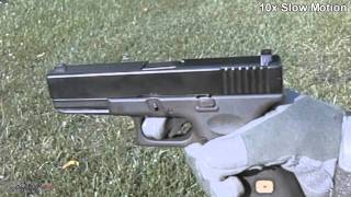 Airsoft HFC Glock 17 GBB Demonstration 20 [upl. by Ashlan]