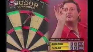 Phil Taylor v Eric Bristow Epic SemiFinal 1997 World Darts Championship [upl. by Bigod]