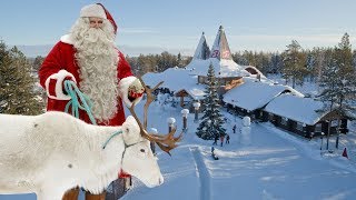 Best of videos of Santa Claus Village 🦌🎅🎄 Rovaniemi Lapland Father Christmas Finland Arctic Circle [upl. by Nazario]