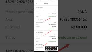 Sukses Trik Dapat Saldo Dana Gratis 16jt dari 1 aplikasi saja  Apk Penghasil Uang Saldo Dana 2022 [upl. by Leis]