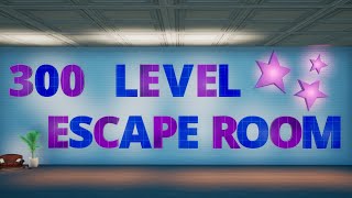 Fortnite 300 Level Escape Room Tutorial Code 734072594813 [upl. by Anisirhc]