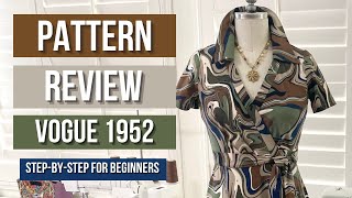 Learn all about Vogue 1952 pattern [upl. by Eceinaj306]