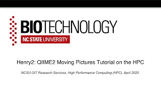 QIIME2 Moving Pictures Tutorial on the HPC [upl. by Ennalyrehc668]