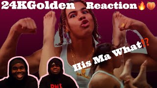 His MA Was A What⁉️ 🤯😧24KGoldn  DROPPED OUTTA COLLEGE REACTION‼️OFFICIAL MUSIC VIDEO [upl. by Donaghue]