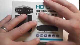 HD DVR Portable DVR with 25 TFT LCD Screen Review for Private Investigators [upl. by Notned]