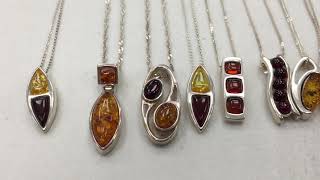 Amber jewelry expertly crafted by Polish artisan Crystal Buyers Show 1 [upl. by Treiber898]