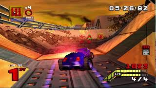 SCARS PS1 Longplay  Garbage Racing Game [upl. by Seravaj]