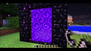 Tutorial  Como Hacer Portales Para Minecraft Todas Las Versiones [upl. by Eifos]