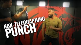 HOW TO THROW A NON TELEGRAPHING PUNCH YOU CANT SEE IT [upl. by Brufsky]