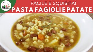 PASTA FAGIOLI E PATATE  Carlo Gaiano [upl. by Yetac864]