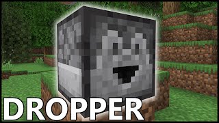 What Does The DROPPER Do In MINECRAFT [upl. by Enyrhtak]